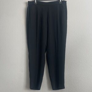 J. Crew Women's Black Cropped Pants Size 12